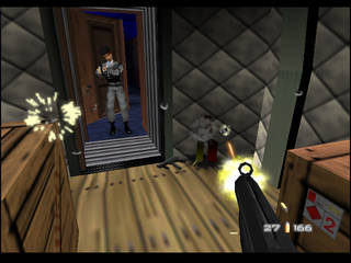 GoldenEye 007 sur Nintendo 64 - Agent Mission 6 : St. Petersburg - part v : Train