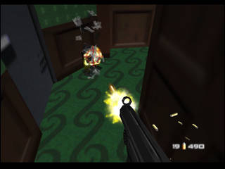 GoldenEye 007 sur Nintendo 64 - Agent Mission 6 : St. Petersburg - part v : Train