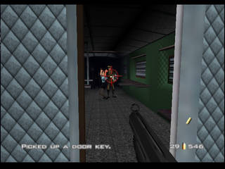 GoldenEye 007 sur Nintendo 64 - Agent Mission 6 : St. Petersburg - part v : Train