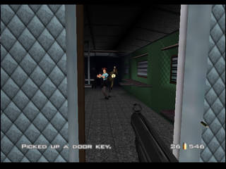 GoldenEye 007 sur Nintendo 64 - Agent Mission 6 : St. Petersburg - part v : Train