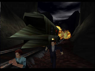 GoldenEye 007 sur Nintendo 64 - Agent Mission 6 : St. Petersburg - part v : Train