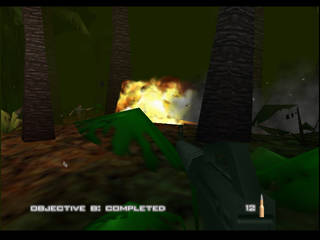 GoldenEye 007 sur Nintendo 64 - Agent Mission 7 : Cuba - part i : Jungle