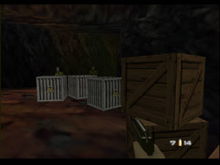 GoldenEye 007 sur Nintendo 64 - 00 Agent Mission 7 : Cuba - part i : Jungle