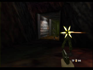 GoldenEye 007 sur Nintendo 64 - 00 Agent Mission 7 : Cuba - part i : Jungle