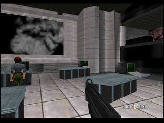 GoldenEye 007 on Nintendo 64 - Agent Mission 7: Cuba - part ii: Control Centre
