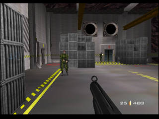 GoldenEye 007 on Nintendo 64 - Agent Mission 7: Cuba - part ii: Control Centre