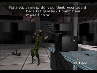 GoldenEye 007 on Nintendo 64 - Agent Mission 7: Cuba - part ii: Control Centre