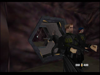 GoldenEye 007 sur Nintendo 64 - Agent Mission 7 : Cuba - part iii : Water Caverns
