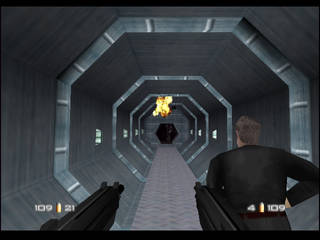 GoldenEye 007 sur Nintendo 64 - Agent Mission 7 : Cuba - part iii : Water Caverns