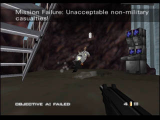 GoldenEye 007 sur Nintendo 64 - Agent Mission 7 : Cuba - part iii : Water Caverns