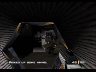 GoldenEye 007 sur Nintendo 64 - 00 Agent Mission 7 : Cuba - part iii : Water Caverns