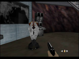 GoldenEye 007 sur Nintendo 64 - 00 Agent Mission 7 : Cuba - part iii : Water Caverns