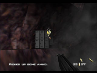 GoldenEye 007 sur Nintendo 64 - 00 Agent Mission 7 : Cuba - part iii : Water Caverns