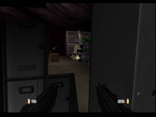 GoldenEye 007 sur Nintendo 64 - 00 Agent Mission 7 : Cuba - part iii : Water Caverns