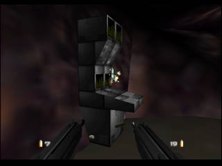 GoldenEye 007 sur Nintendo 64 - 00 Agent Mission 7 : Cuba - part iii : Water Caverns