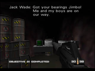 GoldenEye 007 sur Nintendo 64 - 00 Agent Mission 7 : Cuba - part iii : Water Caverns
