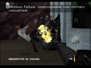 GoldenEye 007 sur Nintendo 64 - 00 Agent Mission 7 : Cuba - part iii : Water Caverns