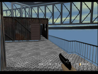GoldenEye 007 sur Nintendo 64 - Agent Mission 7 : Cuba - part iv : Cradle