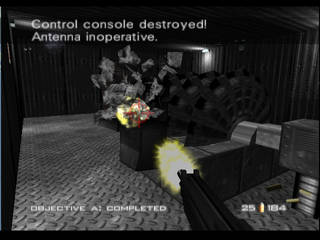 GoldenEye 007 sur Nintendo 64 - Agent Mission 7 : Cuba - part iv : Cradle