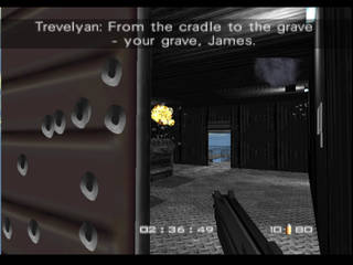 GoldenEye 007 sur Nintendo 64 - 00 Agent Mission 7 : Cuba - part iv : Cradle