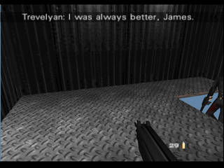GoldenEye 007 sur Nintendo 64 - 00 Agent Mission 7 : Cuba - part iv : Cradle