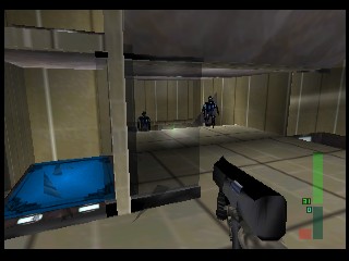 PerfectDark 007 sur Nintendo 64 - Agent spécial Mission 1 : DataDyne - part 1 : Centre Datadyne Defection PerfectDark 007 sur Nintendo 64 - Agent spécial Mission 1 : DataDyne - part 1 : Centre Datadyne Defection