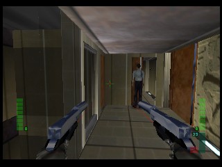 PerfectDark 007 sur Nintendo 64 - Agent Perfect Mission 1 : DataDyne - part 1 : Centre Datadyne Defection PerfectDark 007 sur Nintendo 64 - Agent Perfect Mission 1 : DataDyne - part 1 : Centre Datadyne Defection