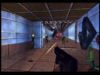 PerfectDark 007 sur Nintendo 64 - Agent Mission 1 : DataDyne - part 2 : Enquête dataDyne