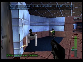 PerfectDark 007 sur Nintendo 64 - Agent Mission 1 : DataDyne - part 2 : Enquête dataDyne