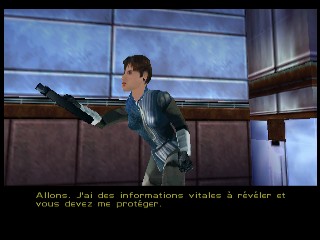 PerfectDark 007 sur Nintendo 64 - Agent Mission 1 : DataDyne - part 2 : Enquête dataDyne