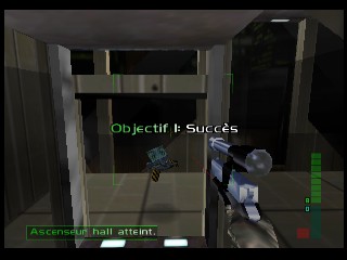 PerfectDark 007 sur Nintendo 64 - Agent spécial Mission 1 : DataDyne - part 3 : DataDyne Central: Extraction