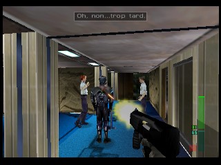 PerfectDark 007 sur Nintendo 64 - Agent spécial Mission 1 : DataDyne - part 3 : DataDyne Central: Extraction