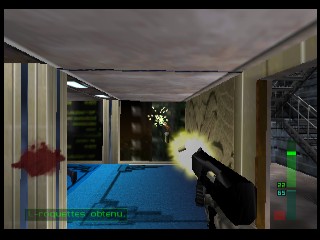 PerfectDark 007 sur Nintendo 64 - Agent spécial Mission 1 : DataDyne - part 3 : DataDyne Central: Extraction