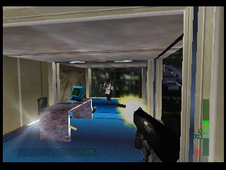 PerfectDark 007 sur Nintendo 64 - Agent spécial Mission 1 : DataDyne - part 3 : DataDyne Central: Extraction