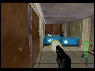 PerfectDark 007 sur Nintendo 64 - Agent spécial Mission 1 : DataDyne - part 3 : DataDyne Central: Extraction