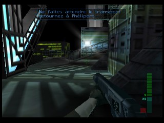 PerfectDark 007 sur Nintendo 64 - Agent spécial Mission 1 : DataDyne - part 3 : DataDyne Central: Extraction