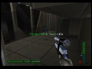 PerfectDark 007 sur Nintendo 64 - Agent Perfect Mission 1 : DataDyne - part 3 : DataDyne Central: Extraction