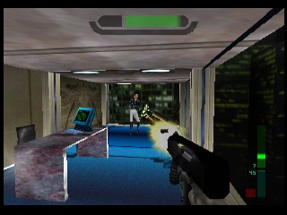 PerfectDark 007 sur Nintendo 64 - Agent Perfect Mission 1 : DataDyne - part 3 : DataDyne Central: Extraction