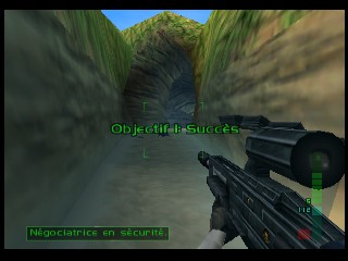 PerfectDark 007 sur Nintendo 64 - Agent Mission 2 : Villa Carrington - part 1 : Villa Carrington : Otage PerfectDark 007 sur Nintendo 64 - Agent Mission 2 : Villa Carrington - part 1 : Villa Carrington : Otage
