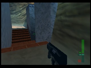 PerfectDark 007 sur Nintendo 64 - Agent Mission 2 : Villa Carrington - part 1 : Villa Carrington : Otage PerfectDark 007 sur Nintendo 64 - Agent Mission 2 : Villa Carrington - part 1 : Villa Carrington : Otage