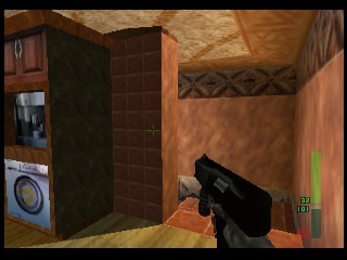 PerfectDark 007 sur Nintendo 64 - Agent Mission 2 : Villa Carrington - part 1 : Villa Carrington : Otage PerfectDark 007 sur Nintendo 64 - Agent Mission 2 : Villa Carrington - part 1 : Villa Carrington : Otage