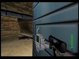 PerfectDark 007 sur Nintendo 64 - Agent Mission 2 : Villa Carrington - part 1 : Villa Carrington : Otage PerfectDark 007 sur Nintendo 64 - Agent Mission 2 : Villa Carrington - part 1 : Villa Carrington : Otage