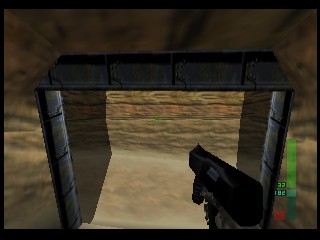PerfectDark 007 sur Nintendo 64 - Agent Mission 2 : Villa Carrington - part 1 : Villa Carrington : Otage PerfectDark 007 sur Nintendo 64 - Agent Mission 2 : Villa Carrington - part 1 : Villa Carrington : Otage