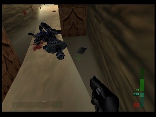 PerfectDark 007 sur Nintendo 64 - Agent Mission 2 : Villa Carrington - part 1 : Villa Carrington : Otage PerfectDark 007 sur Nintendo 64 - Agent Mission 2 : Villa Carrington - part 1 : Villa Carrington : Otage