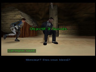 PerfectDark 007 sur Nintendo 64 - Agent Mission 2 : Villa Carrington - part 1 : Villa Carrington : Otage PerfectDark 007 sur Nintendo 64 - Agent Mission 2 : Villa Carrington - part 1 : Villa Carrington : Otage