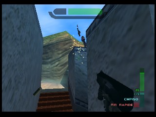 PerfectDark 007 sur Nintendo 64 - Agent spécial Mission 2 : Villa Carrington - part 1 : Villa Carrington : Otage PerfectDark 007 sur Nintendo 64 - Agent spécial Mission 2 : Villa Carrington - part 1 : Villa Carrington : Otage