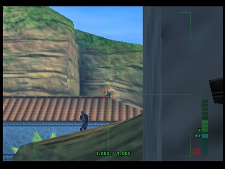 PerfectDark 007 sur Nintendo 64 - Agent spécial Mission 2 : Villa Carrington - part 1 : Villa Carrington : Otage PerfectDark 007 sur Nintendo 64 - Agent spécial Mission 2 : Villa Carrington - part 1 : Villa Carrington : Otage
