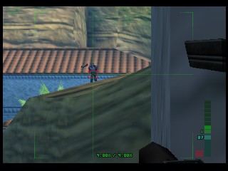 PerfectDark 007 sur Nintendo 64 - Agent spécial Mission 2 : Villa Carrington - part 1 : Villa Carrington : Otage PerfectDark 007 sur Nintendo 64 - Agent spécial Mission 2 : Villa Carrington - part 1 : Villa Carrington : Otage