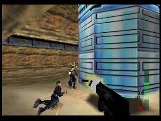 PerfectDark 007 sur Nintendo 64 - Agent spécial Mission 2 : Villa Carrington - part 1 : Villa Carrington : Otage PerfectDark 007 sur Nintendo 64 - Agent spécial Mission 2 : Villa Carrington - part 1 : Villa Carrington : Otage