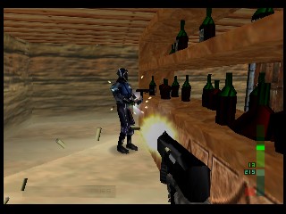 PerfectDark 007 sur Nintendo 64 - Agent spécial Mission 2 : Villa Carrington - part 1 : Villa Carrington : Otage PerfectDark 007 sur Nintendo 64 - Agent spécial Mission 2 : Villa Carrington - part 1 : Villa Carrington : Otage